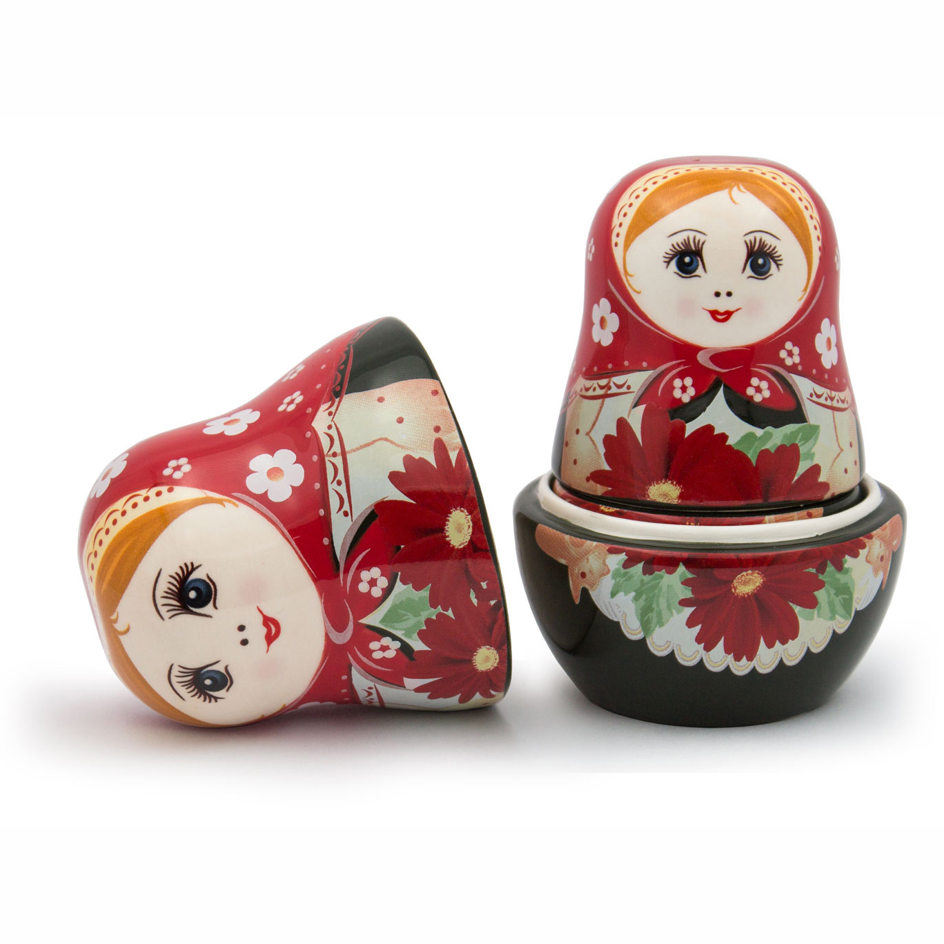 Anthropologie, Kitchen, Anthropologie Russian Matryoshka Nesting Dolls  Ceramic Measuring Cups Home Decor